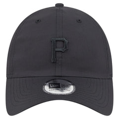Pittsburgh Pirates New Era Ripstop Casual Classic Adjustable Hat - Black - New Era Lifestyle