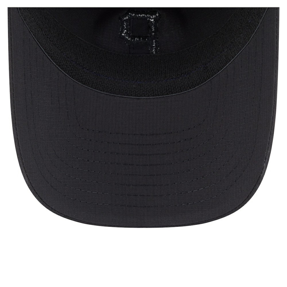 Pittsburgh Pirates New Era Ripstop Casual Classic Adjustable Hat - Black - New Era Lifestyle