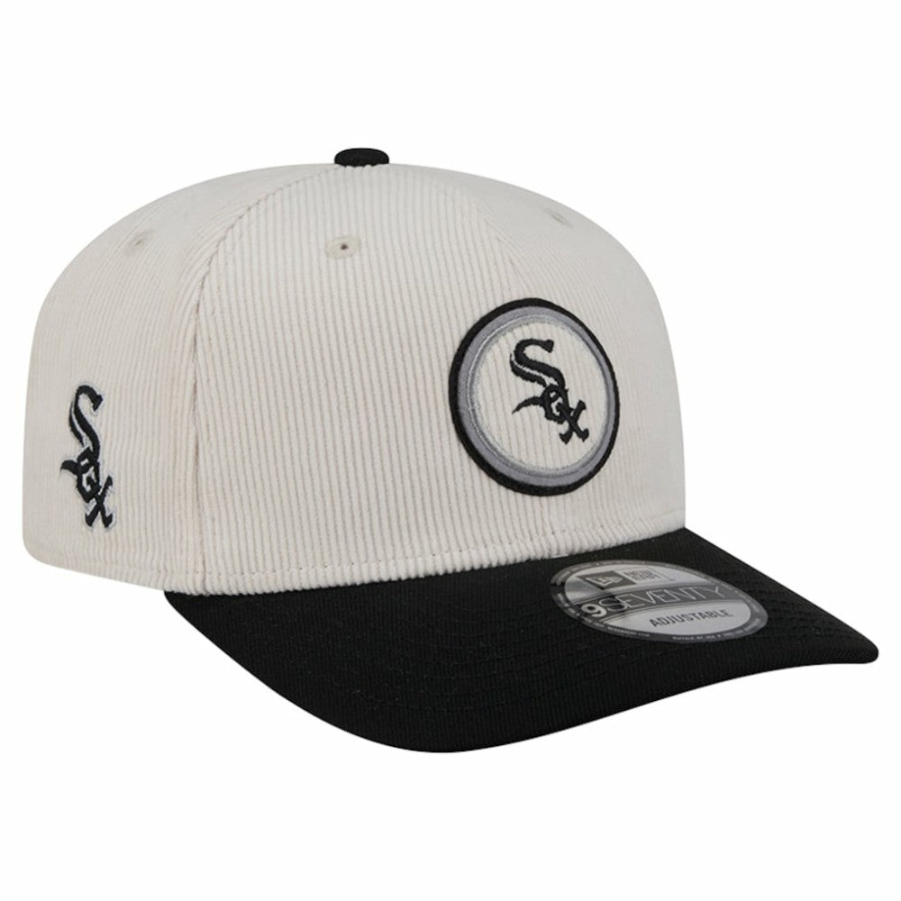 Chicago White Sox New Era Loyal 9SEVENTY Adjustable Hat - Cream - New Era Discount