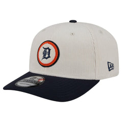Detroit Tigers New Era Loyal 9SEVENTY Adjustable Hat - Cream - New Era Discount