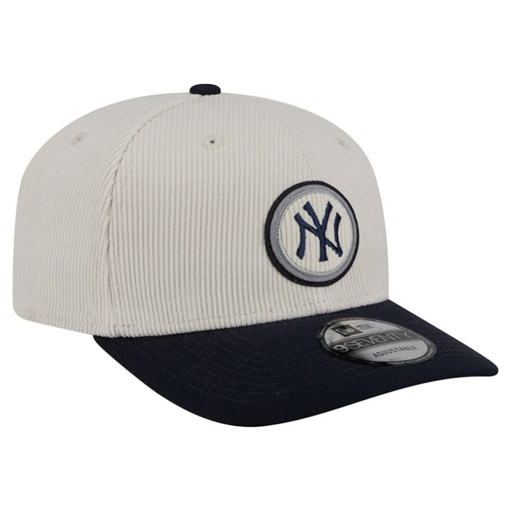 New York Yankees New Era Loyal 9SEVENTY Adjustable Hat - Cream - New Era Lifestyle