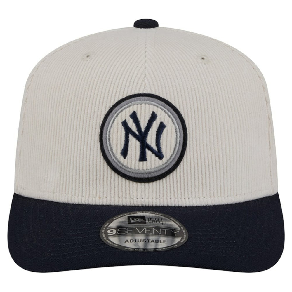 New York Yankees New Era Loyal 9SEVENTY Adjustable Hat - Cream - New Era Lifestyle