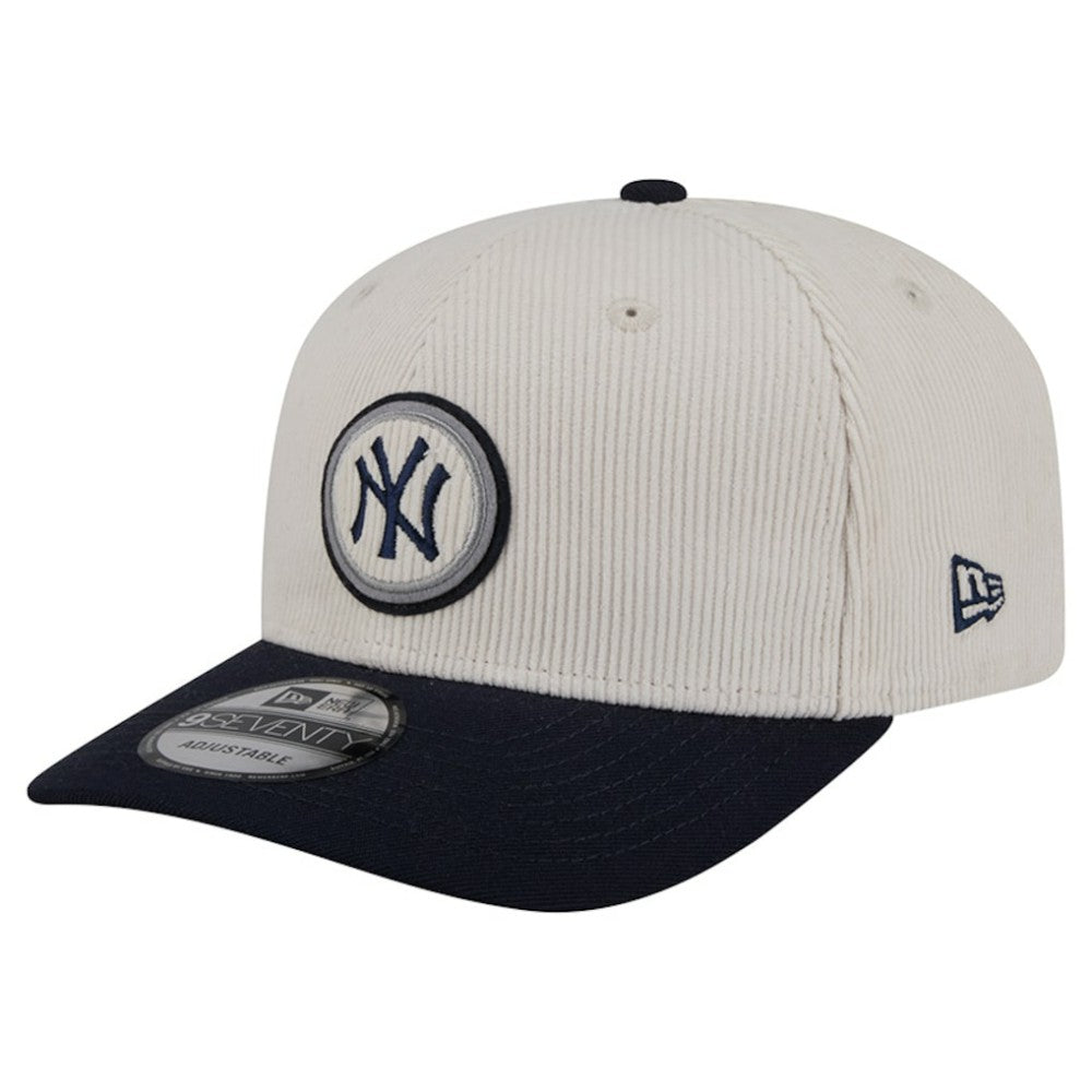 New York Yankees New Era Loyal 9SEVENTY Adjustable Hat - Cream - New Era Lifestyle