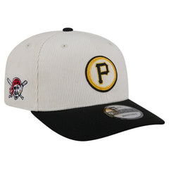 Pittsburgh Pirates New Era Loyal 9SEVENTY Adjustable Hat - Cream - New Era Discount