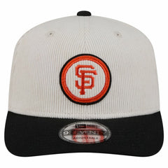 San Francisco Giants New Era Loyal 9SEVENTY Adjustable Hat - Cream - New Era Discount