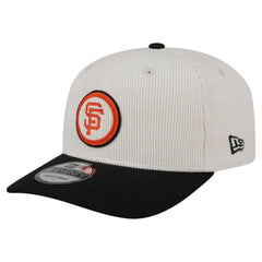 San Francisco Giants New Era Loyal 9SEVENTY Adjustable Hat - Cream - New Era Discount