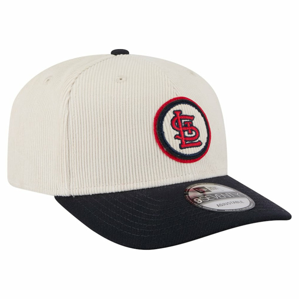 St. Louis Cardinals New Era Loyal 9SEVENTY Adjustable Hat - Cream - New Era Sale