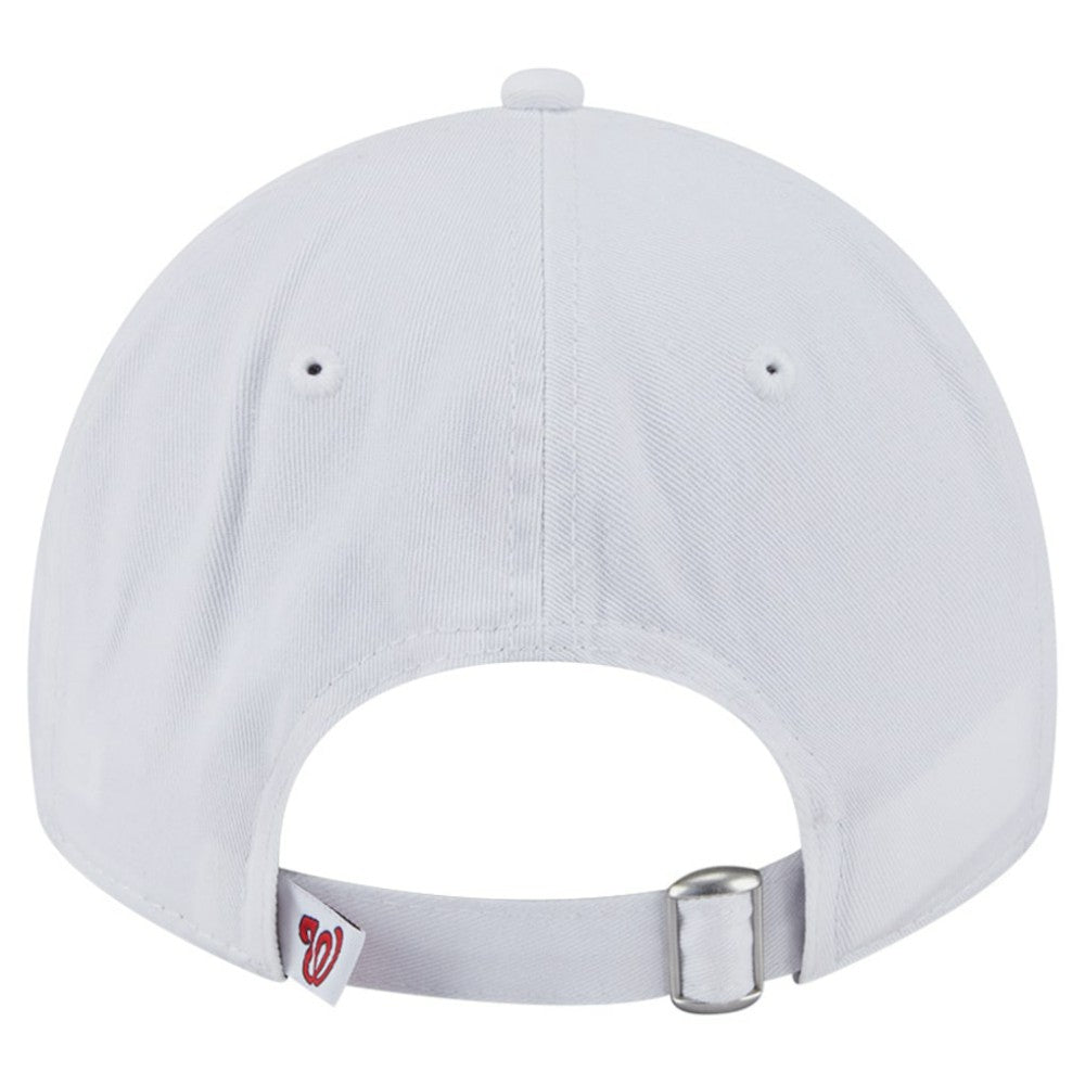 Washington Nationals New Era Women's Team Fan 9TWENTY Adjustable Hat - White - New Era Lifestyle