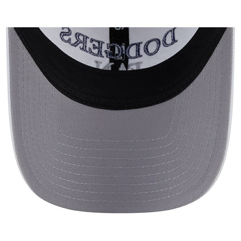 Los Angeles Dodgers New Era Women's Team Fan 9TWENTY Adjustable Hat - White - New Era Lifestyle