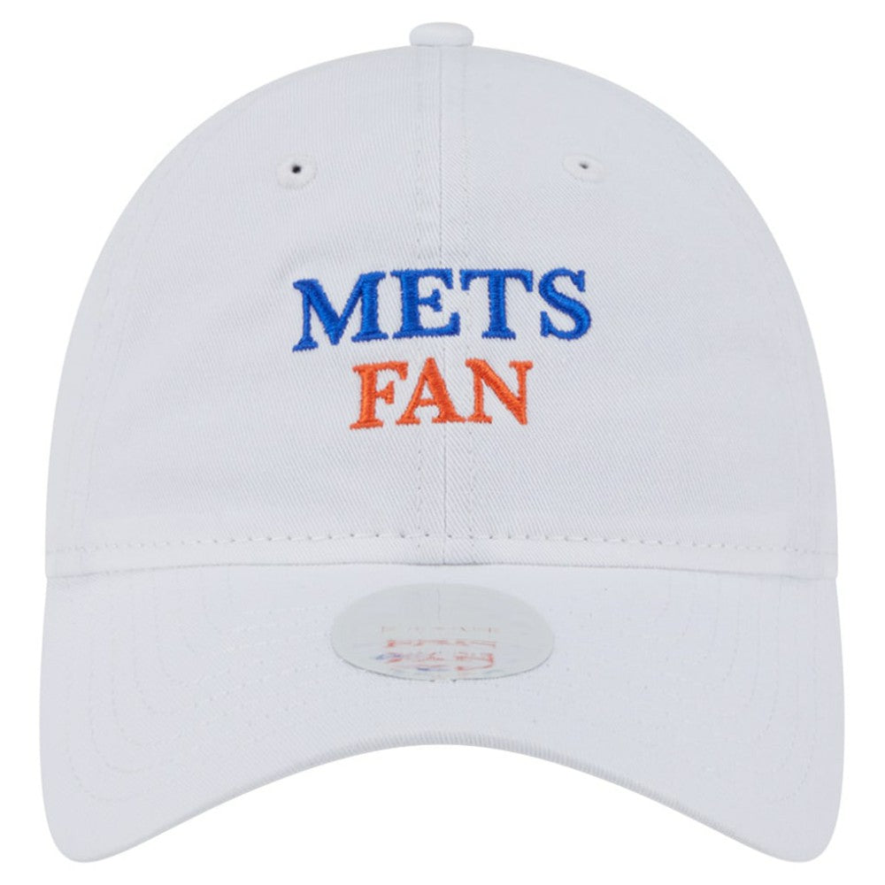 New York Mets New Era Women's Team Fan 9TWENTY Adjustable Hat - White - New Era Sale