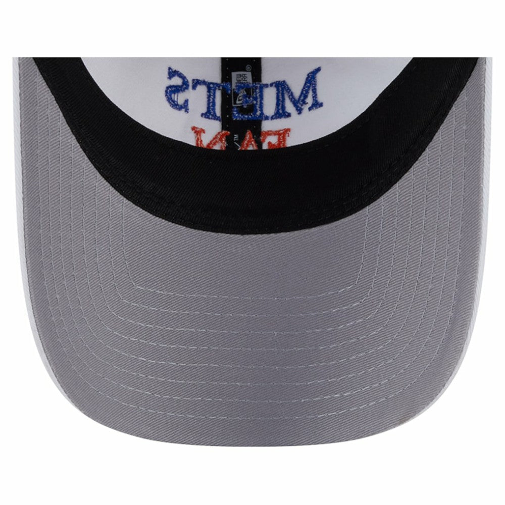 New York Mets New Era Women's Team Fan 9TWENTY Adjustable Hat - White - New Era Sale