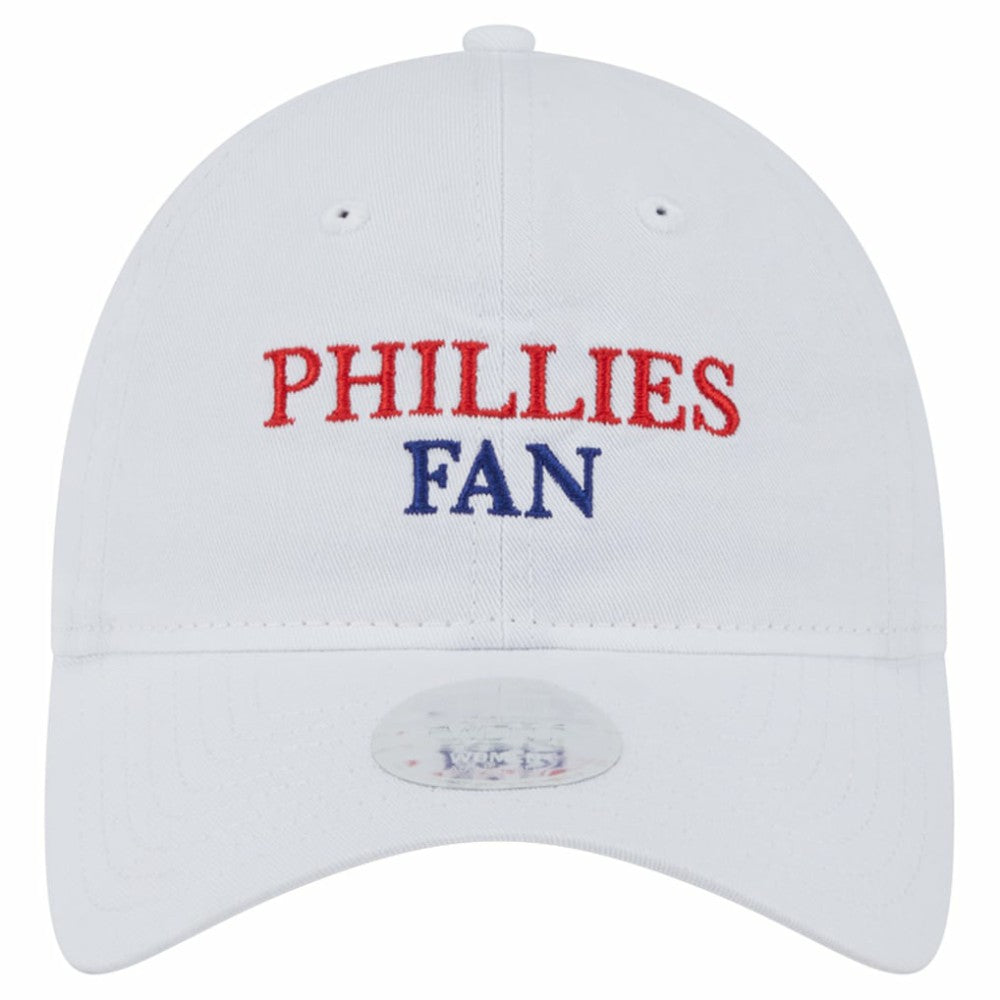 Philadelphia Phillies New Era Women's Team Fan 9TWENTY Adjustable Hat - White - New Era Sale