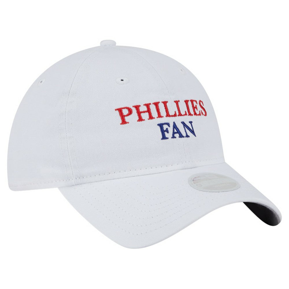 Philadelphia Phillies New Era Women's Team Fan 9TWENTY Adjustable Hat - White - New Era Sale