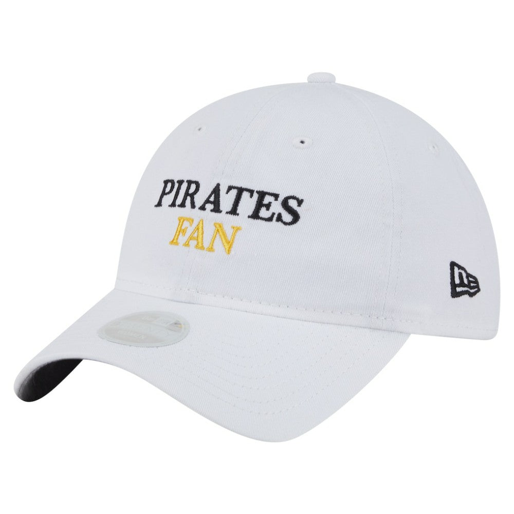 Pittsburgh Pirates New Era Women's Team Fan 9TWENTY Adjustable Hat - White - New Era Online