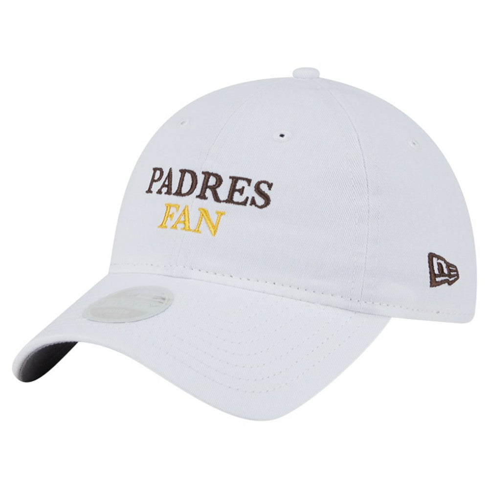 San Diego Padres New Era Women's Team Fan 9TWENTY Adjustable Hat - White - New Era Sale
