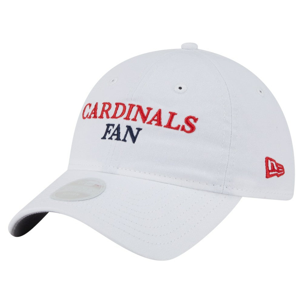 St. Louis Cardinals New Era Women's Team Fan 9TWENTY Adjustable Hat - White - New Era Sale