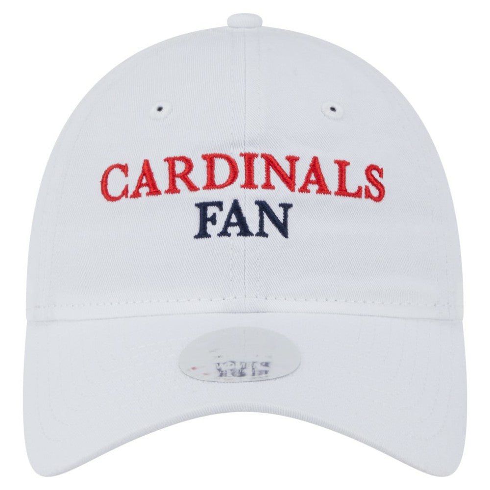 St. Louis Cardinals New Era Women's Team Fan 9TWENTY Adjustable Hat - White - New Era Sale