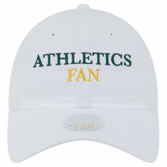 Athletics New Era Women's Team Fan 9TWENTY Adjustable Hat - White - New Era on Sale