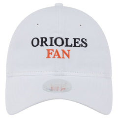 Baltimore Orioles New Era Women's Team Fan 9TWENTY Adjustable Hat - White - New Era Sale