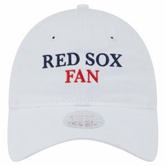 Boston Red Sox New Era Women's Team Fan 9TWENTY Adjustable Hat - White - New Era on Sale