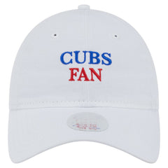Chicago Cubs New Era Women's Team Fan 9TWENTY Adjustable Hat - White - New Era Discount