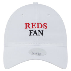 Cincinnati Reds New Era Women's Team Fan 9TWENTY Adjustable Hat - White - New Era on Sale