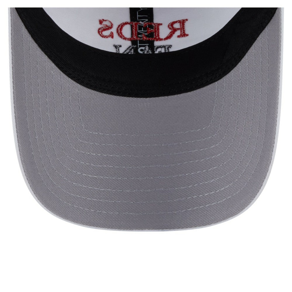 Cincinnati Reds New Era Women's Team Fan 9TWENTY Adjustable Hat - White - New Era on Sale