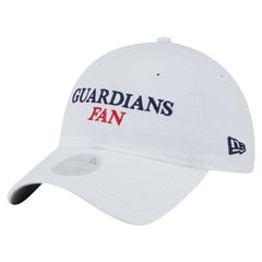 Cleveland Guardians New Era Women's Team Fan 9TWENTY Adjustable Hat - White - New Era Online