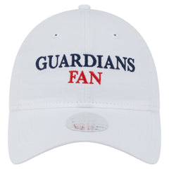 Cleveland Guardians New Era Women's Team Fan 9TWENTY Adjustable Hat - White - New Era Online