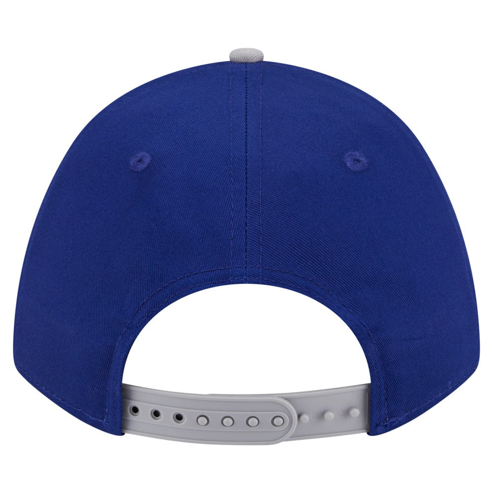 Los Angeles Dodgers New Era Arch 9FORTY A-Frame M-Crown Adjustable Hat - Royal/Gray - New Era Discount