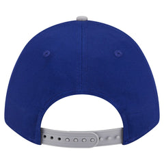 Los Angeles Dodgers New Era Arch 9FORTY A-Frame M-Crown Adjustable Hat - Royal/Gray - New Era Discount