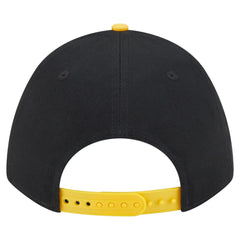Pittsburgh Pirates New Era Arch 9FORTY A-Frame M-Crown Adjustable Hat - Black/Gold - New Era Online