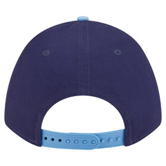 Tampa Bay Rays New Era Arch 9FORTY A-Frame M-Crown Adjustable Hat - Navy/Light Blue - New Era on Sale