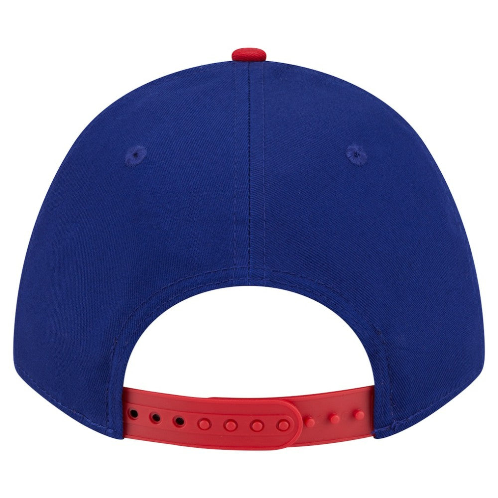 Texas Rangers New Era Arch 9FORTY A-Frame M-Crown Adjustable Hat - Royal/Red - New Era Sale