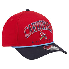 St. Louis Cardinals New Era Arch 9FORTY A-Frame M-Crown Adjustable Hat - Red/Navy - New Era on Sale