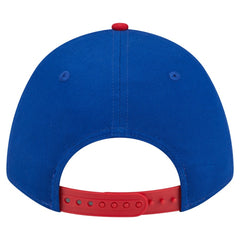 Chicago Cubs New Era Arch 9FORTY A-Frame M-Crown Adjustable Hat - Royal/Red - New Era Lifestyle
