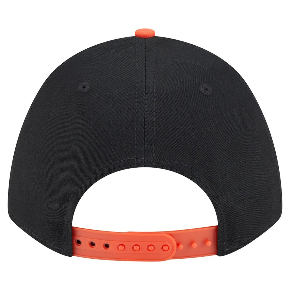 Baltimore Orioles New Era Arch 9FORTY A-Frame M-Crown Adjustable Hat - Black/Orange - New Era Sale