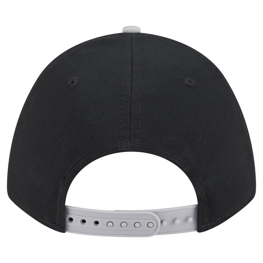 Chicago White Sox New Era Arch 9FORTY A-Frame M-Crown Adjustable Hat - Black/Gray - New Era Online