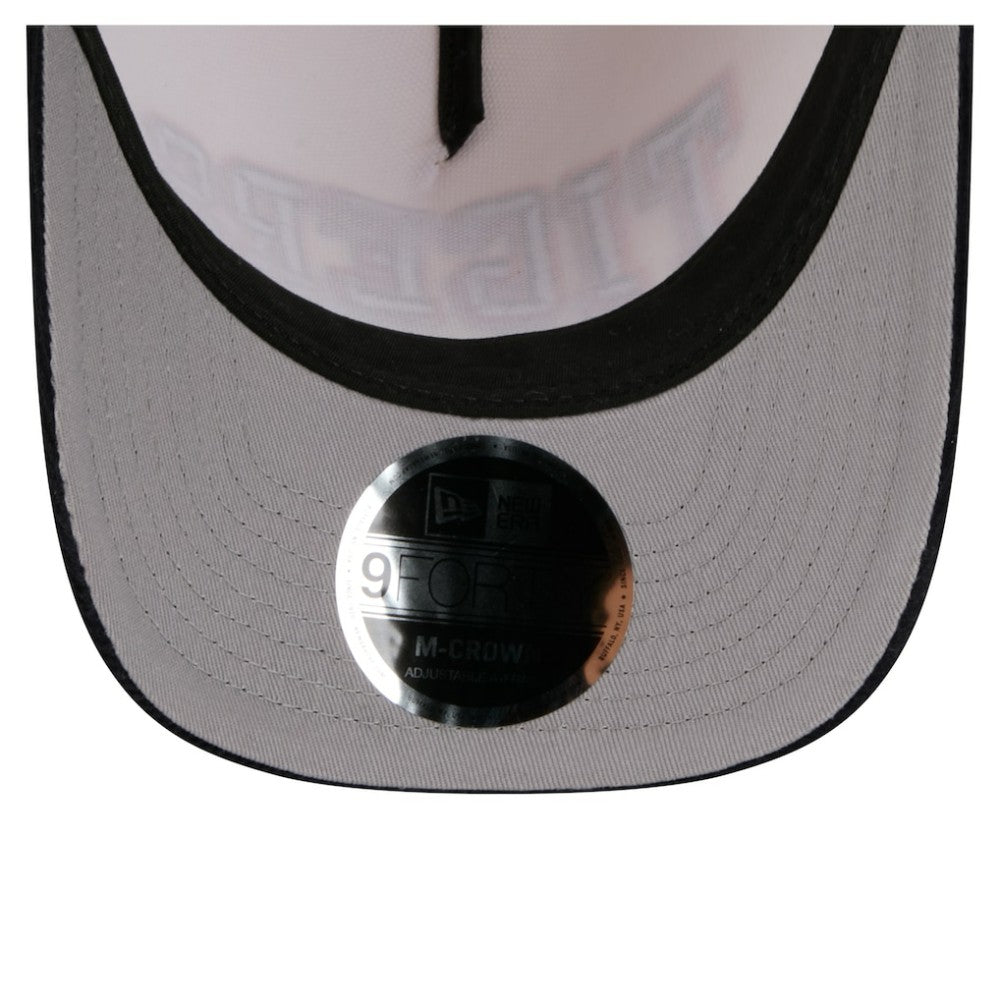 Detroit Tigers New Era Sided Corduroy 9FORTY A-Frame Adjustable Hat - Cream/Navy - New Era Online