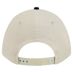 New York Yankees New Era Sided Corduroy 9FORTY A-Frame Adjustable Hat - Cream/Navy - New Era Discount