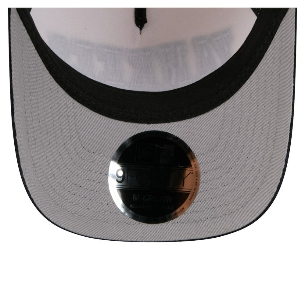 New York Yankees New Era Sided Corduroy 9FORTY A-Frame Adjustable Hat - Cream/Navy - New Era Discount