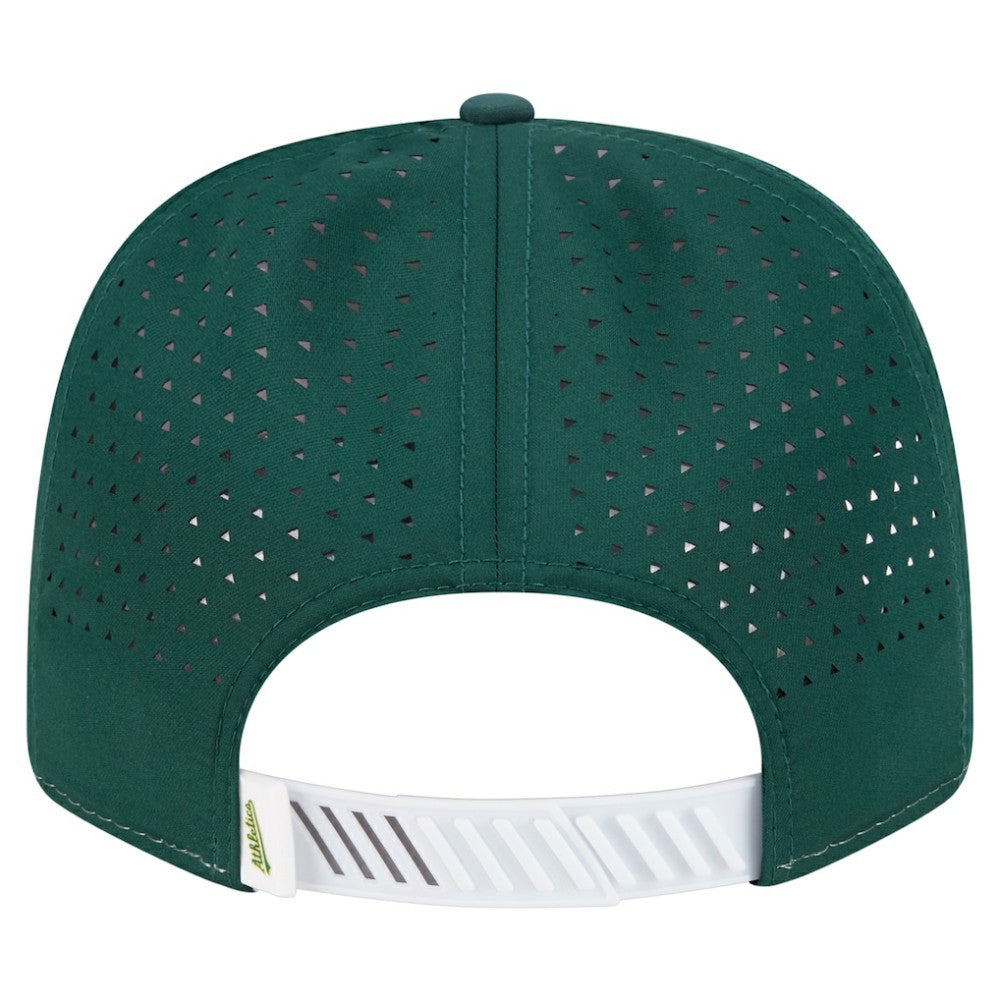 Athletics New Era Established Patch 9SEVENTY Adjustable Hat - White/Green - New Era on Sale
