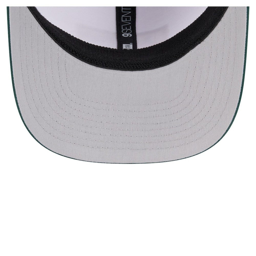Athletics New Era Established Patch 9SEVENTY Adjustable Hat - White/Green - New Era on Sale
