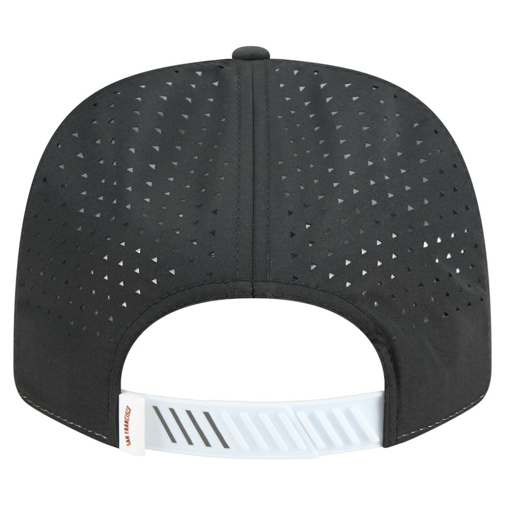San Francisco Giants New Era Established Patch 9SEVENTY Adjustable Hat - White/Black - New Era Online