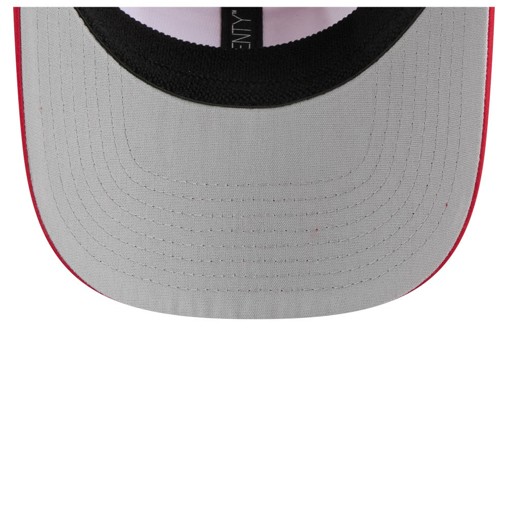 Los Angeles Angels New Era Established Patch 9SEVENTY Adjustable Hat - White/Red - New Era on Sale