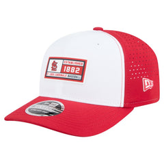 St. Louis Cardinals New Era Established Patch 9SEVENTY Adjustable Hat - White/Red - New Era Lifestyle
