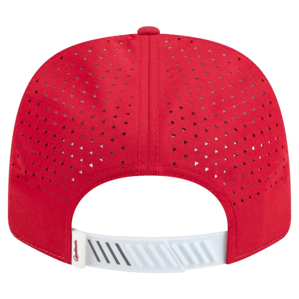 St. Louis Cardinals New Era Established Patch 9SEVENTY Adjustable Hat - White/Red - New Era Lifestyle