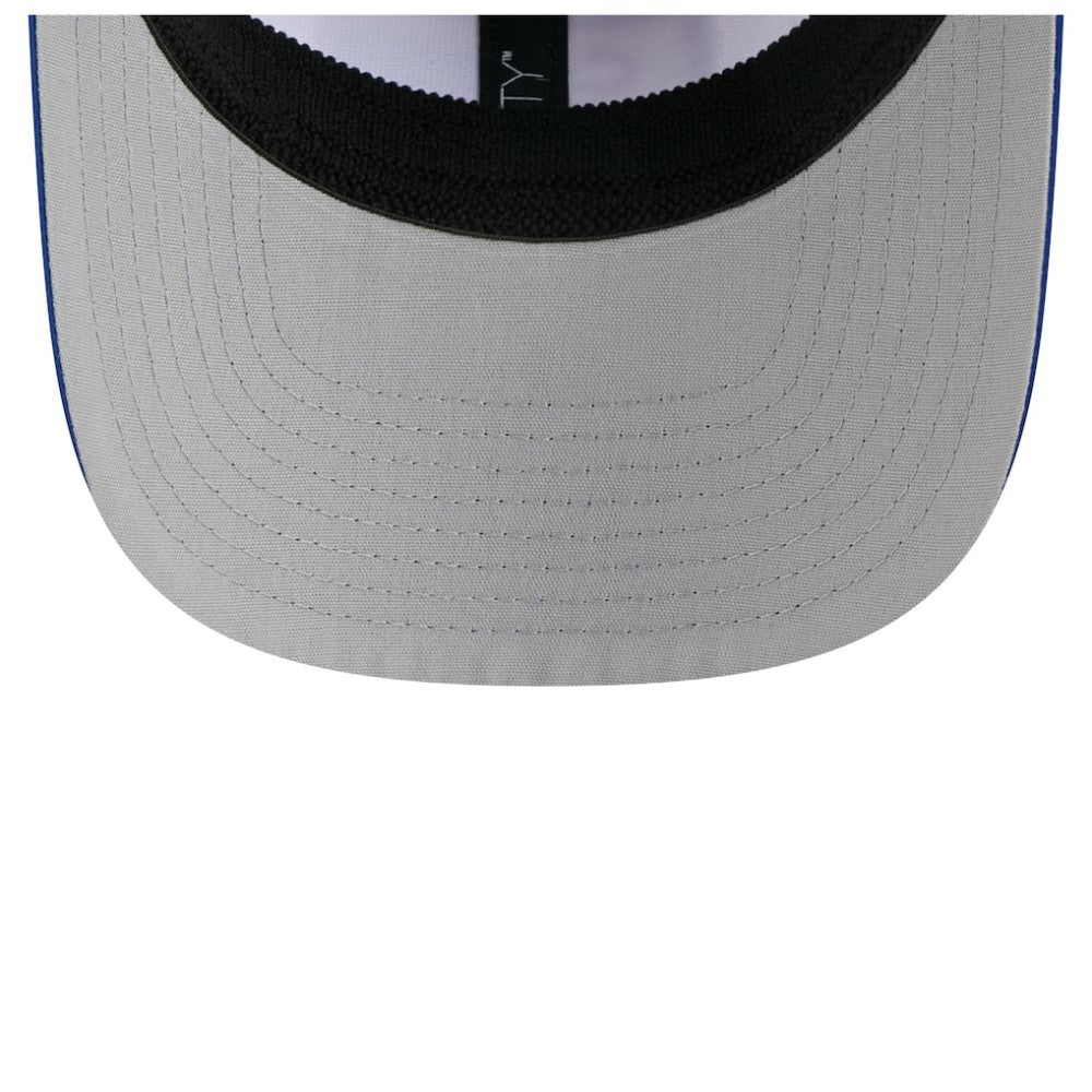 Chicago Cubs New Era Established Patch 9SEVENTY Adjustable Hat - White/Royal - New Era Discount