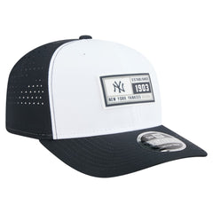 New York Yankees New Era Established Patch 9SEVENTY Adjustable Hat - White/Navy - New Era on Sale