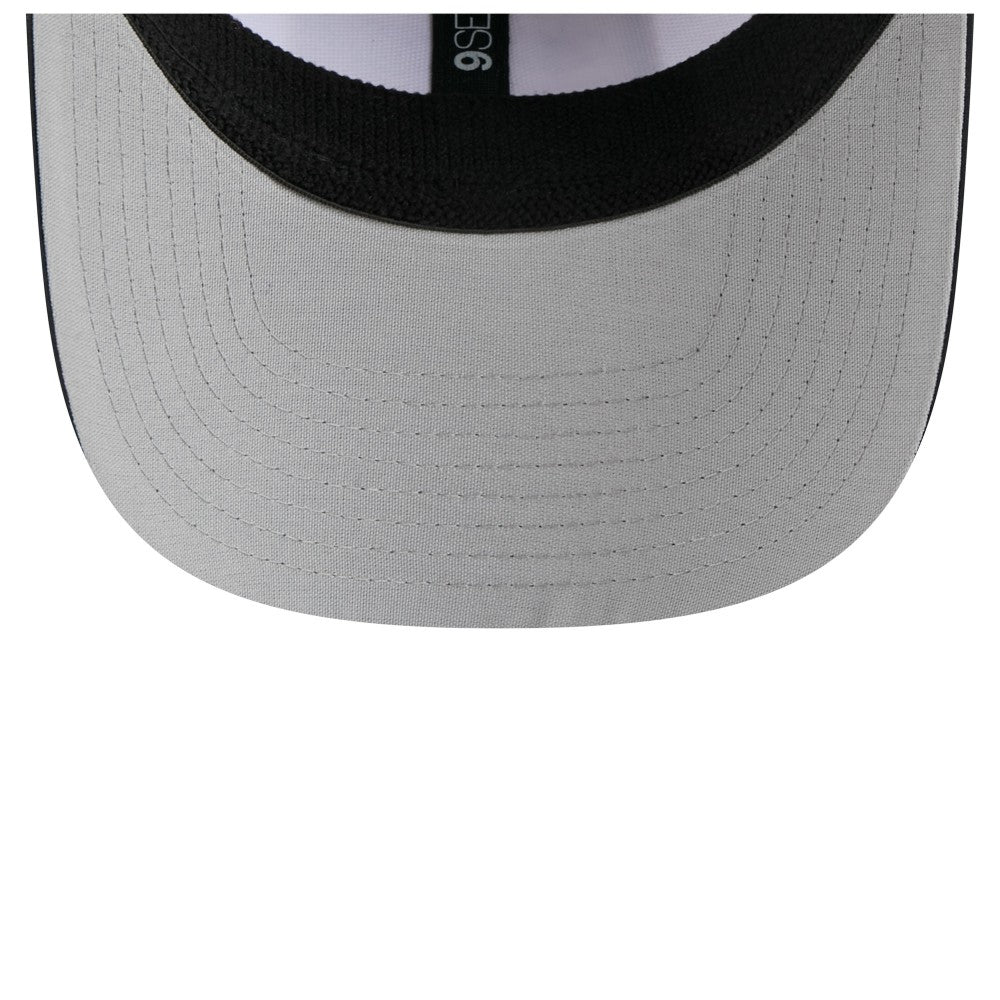 New York Yankees New Era Established Patch 9SEVENTY Adjustable Hat - White/Navy - New Era on Sale